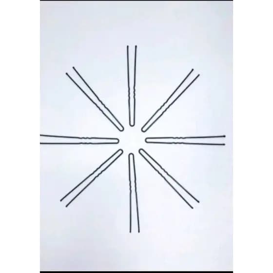 Grampo 12 cm, grampo de apoio de Marcação para penteados