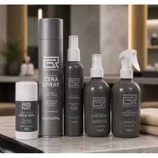 KIT RG  PROFESSIONAL CERA SPRAY MODELAGEM  + FIX WAVES RG BABYLISS+SPRAY LÍQUIDO RG ULTRA FIXAÇ+ AGUA E  SAL VOLUME