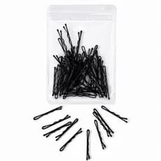 Grampo Invisível 3cm Preto 40 Unidades com Embalagem Zip