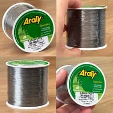 Linha Monofilamento Araty Superflex Mazzaferro 1/4 LB Rolo Muita Linha