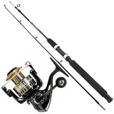 Kit Pesca Completo Molinete 6000 + Vara 1,65m 20lbs Pesca Média Pesada