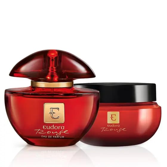 Presente Rouge (Eau De Parfum 75ml + Creme Hidratante Rouge 250g)