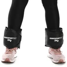 Caneleira / Tornozeleira 3 Kg Peso Par Treino Fitness Crossfit Reforçado