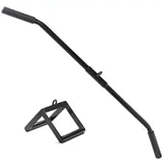 Kit Puxador Costas 1,20 + Triângulo Academia Crossover Treino Musculação