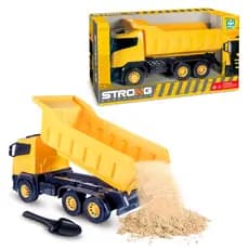 Caminhão Caçamba Strong Basculante C/ Pá Nig Brinquedo Articulado Grande