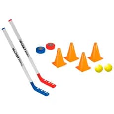 Jogo De Hóquei Infantil Hockey Sports Tacos + Acessórios Brinquedo Braskit