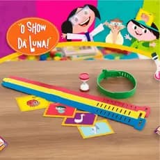 Jogo Eu Sei Show Da Luna Brinquedo Infantil Educativo Carta Na Testa Animais Nig Brinquedos