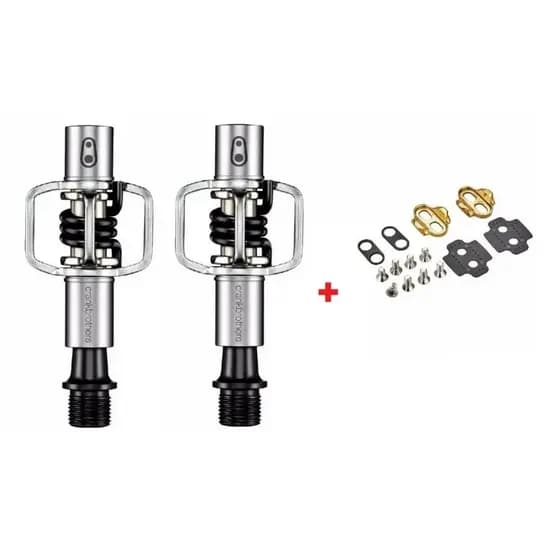 Pedal Crank Brothers Egg Beater C/ Tacos Mola Preta Bike Mtb Ciclismo Bike