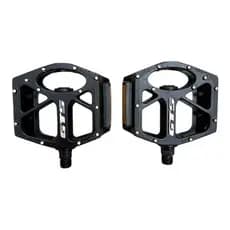Pedal Gts Plataforma Alumínio Rosca Grossa 9/16 Preto