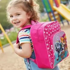 Mochila Escolar Infantil Meninas 2 à 4 anos Patrulha Canina Alças de Costas Creche Prezinho Passeios