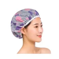 Kit Touca de Banho para Cabelo Plásticas reutilizável -  Banho e Hidratação – Estampas Diversas  Elástico