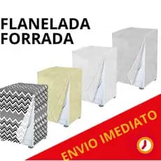 Capa Flanelada p/ Máquina de Lavar Abertura Frontal | GG | Brastemp Electrolux Consul