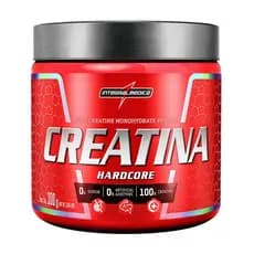 Creatina Integral medica Hardcore original 300 gramas