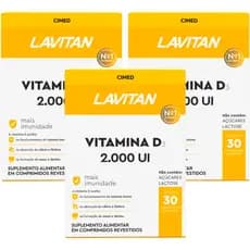 Vitamina D 2.000UI Lavitan 30 comprimidos