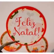 ENVIO IMEDIATO Tag Feliz Natal para Presente- Enfeite de Natal - Decoração de Natal - Natal - Feliz Natal