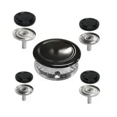 Kit Espalhador E Queimador Fogão Realce Hera Plus 5 Bocas