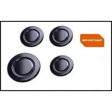 Kit 4 Tampinhas Espalhador Peças Fogão Brastemp Bf050bbuna