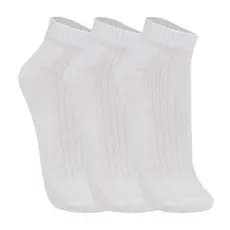 Kit Com 3 Pares  De Meias Cano Curto Unissex  Original Algodão