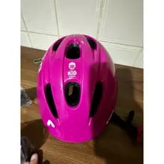 Capacete infantil rosa