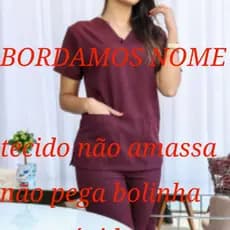 Scrub - Camisa Cirúrgica - Nome Bordado