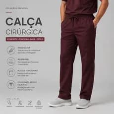 ** CALÇA ** PIJAMA CIRURGICO SCRUB MASCULINO OXFORD