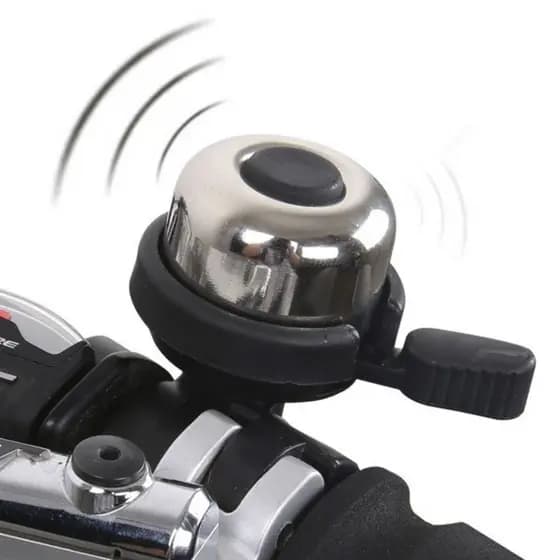 Campainha Buzina Sino Trim Trim P/ Bicicleta Bike Infantil Adulto Som Alto No Guidão Com Segurança