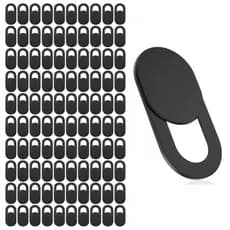 Kit 1000x Tapa Tampa Bloqueador Câmera Protetor Webcam Cover Anti-Espião Notebook Celular Macbook Tablet Cor: Preto