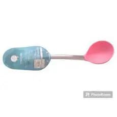 Colher E Concha polipropileno Com Cabo De Aço Inox Verde Para Cozinha resistente alta temperaturas