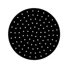 Tapete Protetor Silicone Para Air Fryer Fritadeira Universal Não Gruda - Redondo / Quadrado