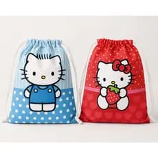 Saquinho Mochila Hello Kitty Infantil