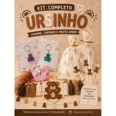 KIT FESTA ursinho / URSO COMPLETO COM VARAL