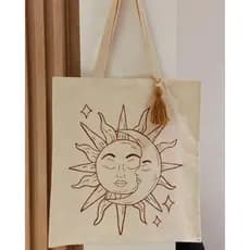 ECOBAG MISTICA LUA E SOL SIGNOS ECLIPSE