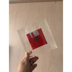 Quadro vintage disquete millenium , retrô decoração para casa