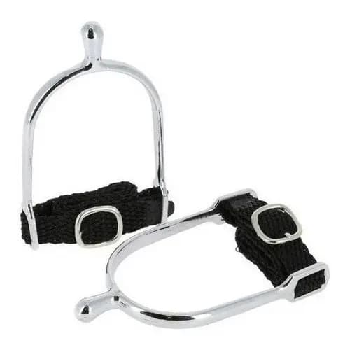 Esporas Para Hipismo o Par + Correias 20mm  FOUGANZA ORIGINAL