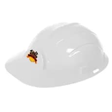 Capacetes Construtor Operário de Brinquedo Fantasia Infantil com Elástico Branco