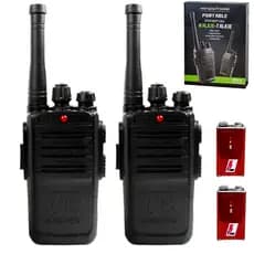 Walkie Talkie Radio Infantil p/ Falar de Verdade com Bateria Telefone sem Fio