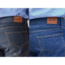 Kit 2 Calças Masculina Jeans Tradicional Corte Reto Promoção Uniforme Plus Size Premium