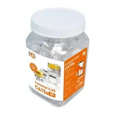 CONECTOR RJ45 TRANSPARENTE CAT5E FC