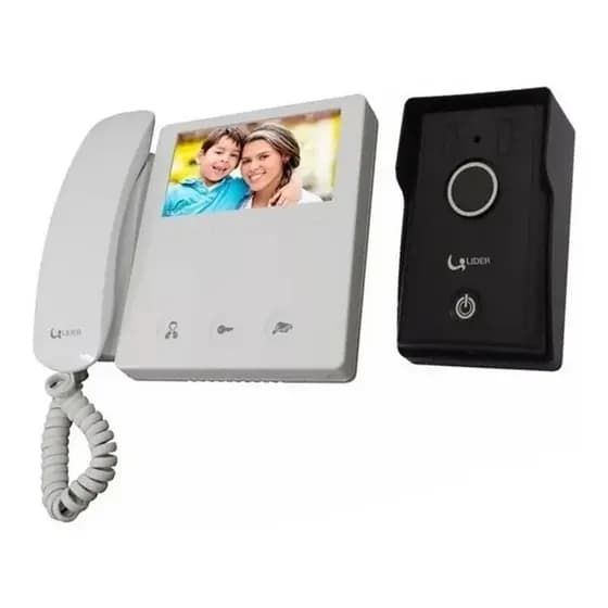 Video Porteiro Lr 4500 Colorido 4,3 Smart Lider