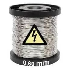 Arame para Cerca Elétrica  Aço Inox 0,60mm