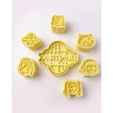 Ejetor e modelador Guerreiras do KPOP Huntrix HUNTR/X Brigadeiro Biscoito e Doces Confeitaria