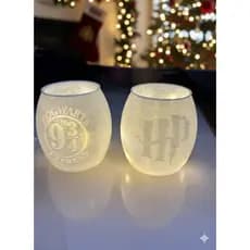 Cenário para Luminária Hogwarts 9 3/4 HP | Decoração Geek Exclusiva