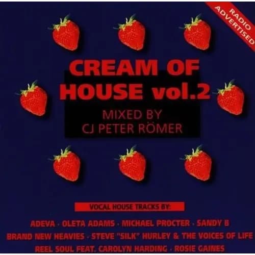 Cd Cream Of House Vol 2 Mixed By Cj Peter Romer (imp)