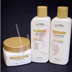 Kit Total Repair Reconstrução Home Care Le Pro Cuidado em Casa, Força, Restaura, Brilho e Maciez