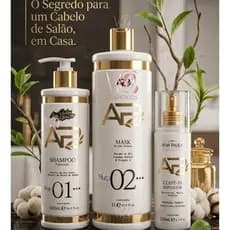 Kit Progressiva Liso Lambido AP Original Liso Espelhado Brilho Maciez Sedoso Natural