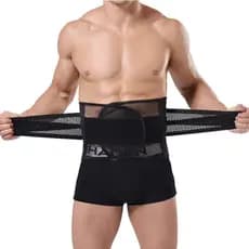 Cinta Modeladora Masculina redutora de barriga - Corretora de postura lombar
