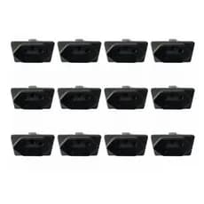 Kit 12 Tomadas De Painel Fêmea 3 Polos 250v 10 E 20 Amperes