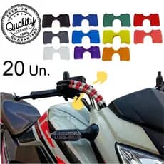 Kit 10 a 20 - Clip para Cabo Fio de Moto Pecinha Escolha sua cor - Decoração - Adaptador Suporte Clip Hashi