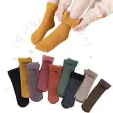 Kit Meia Térmica 2 Pares Feminina ou Masculina Super Quente e Confortável