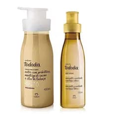 Kit BOdy Splash + Hidratante Natura Tododia Macadâmia